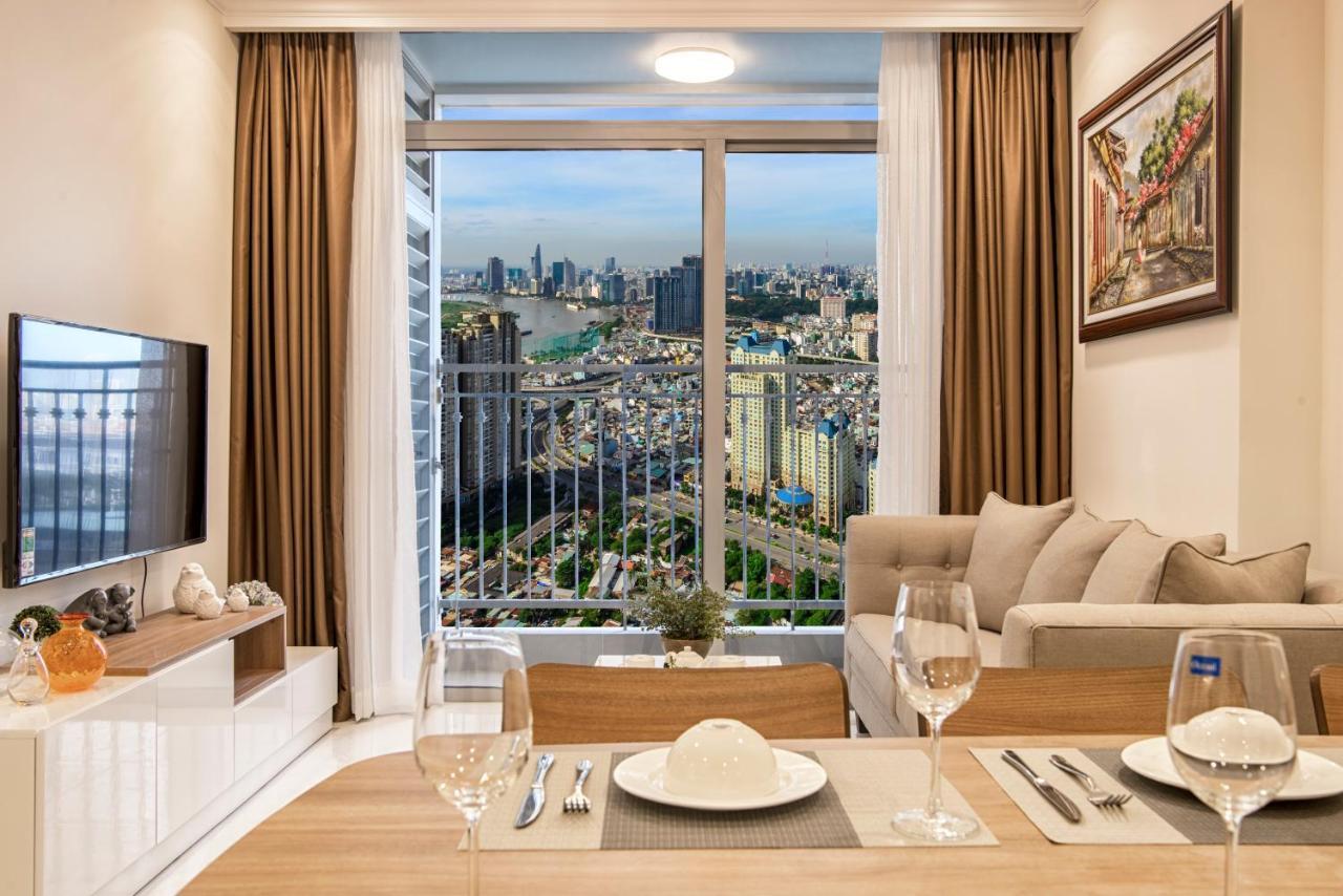 Luxury Vinhomes Central Park Humi Apartment Bandar Ho Chi Minh Luaran gambar