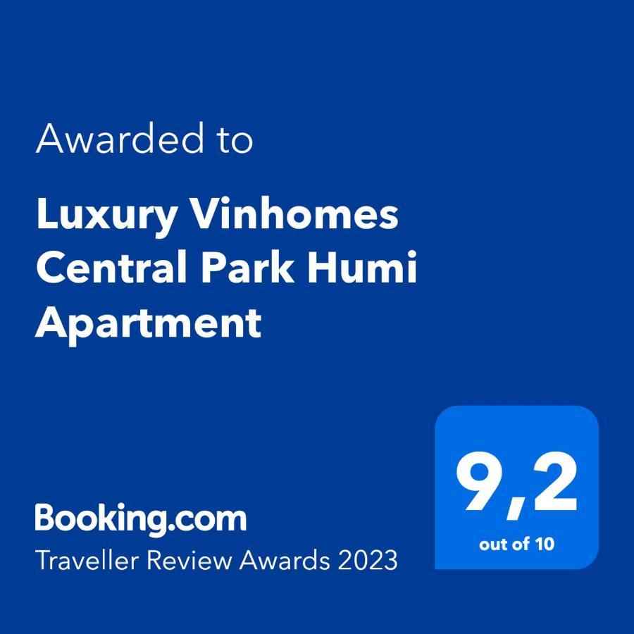 Luxury Vinhomes Central Park Humi Apartment Bandar Ho Chi Minh Luaran gambar